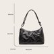 thumbnail image 2 of Bolsos de mano para mujer bolso de gran capacidad para las axilas bolso informal para viajes de invierno, 2 of 9