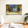 thumbnail image 3 of Elephant Stock Window To Long Tail Boats Wall Art - Transportation Canvas Canvas - 12" x 8", 3 of 8