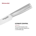 thumbnail image 4 of Cuchillo KitchenAid Gourmet de acero inoxidable forjado de 14 cm con funda, 4 of 6