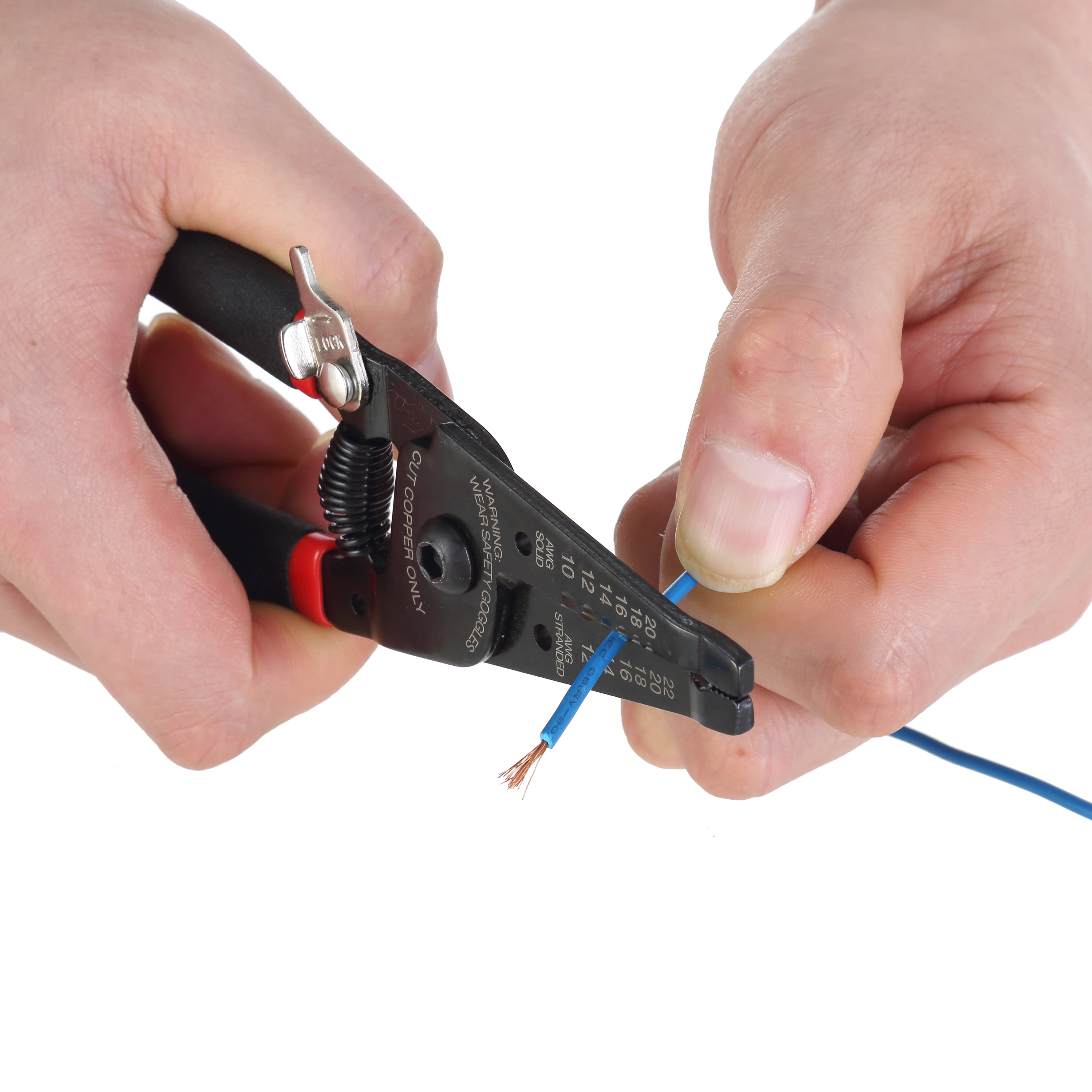 Hyper Tough 6" Wire Stripper 8TD0012D, New, 0.28 lb