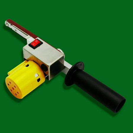 

TOOL1SHOoo AC 110v Mini Belt Sander Grinding Machine Knife Apex Sharpener Polisher 795 Motor 10mm Polishing Width