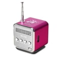 thumbnail image 4 of Mini altavoz digital de aluminio con radio por Internet, receptor Fm, reproductor estéreo Sd Usb, 4 of 4