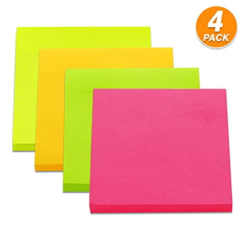 Emraw Sticky Notes SelfStick Memo Mini Notes Bright Colorful Strong