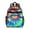 Colorful Rainbow Tie-1, variant on Colorful Rainbow Tie Dye Spiral Pattern Backpack for School,Cute School Bag,Schoolbag with Adjustable Shoulder Straps & Padded Back,15.25"x11.5"x5.25"