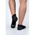 thumbnail image 4 of OTECKA Unisex Basic Performance Ankle Socks with Moisture-Wicking - Cushion Comfort Ankle Socks, Black, Small-Medium, 4 of 5
