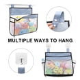 thumbnail image 2 of Organizador de juguetes de baño con múltiples formas de colgar, soporte para juguetes de baño con apertura extragrande, bolsa de almacenamiento de juguetes para bañera con cremallera en la parte inf, 2 of 5