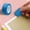 Blue, variant on Colored Masking Tape, 0.4 in x 14 yd Writable Paper Roll, Hand-Tear Adhesive Label Strip on Crafts, Coding, Home Use