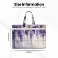 thumbnail image 3 of Pofeuu Lavender Blooms Window Print Laptop Bag Carrying - Computer Bag Laptop Case Shoulder Slim Work Travel, 3 of 8