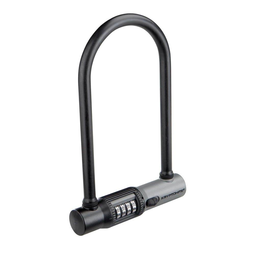 Kryptonite KryptoLok ULock 4 x 8", Combination, Black, Includes