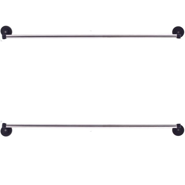 Barra de cortina magnética YYST tipo A 40-100 cm para puerta de metal