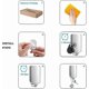 thumbnail image 3 of Self Adhesive Hooks - Pack Of 10 Wall Door Hooks Stick On / Sticky Hooks For Bathroom Kitchen Hanging Coat Cloth Towel Key - Stainless Steel, Waterpro, 3 of 5
