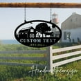 thumbnail image 2 of Handmadetneonsign Outdoor Welcome to My Farm Metal Sign Hanging, Custom Farm Name Sign Outdoor, 2 of 3