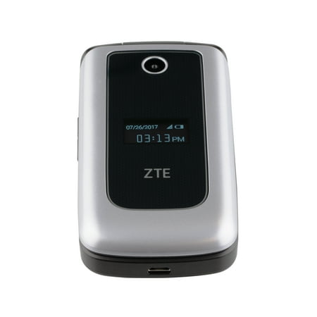 Verizon Wireless ZTE Cymbal Prepaid Phone, Silver