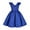 Blue, variant on RIJOPUTY Pink Princess Dress Black Skater Dress Up Trunk for Girls 4-6 Baby Clothes for 18 Months Size 10 Girls Clothes Toddler Clothes Vestidos Para Niñas Para Navidad Clothes 3 Year Old Girls