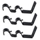 thumbnail image 4 of Soporte de pared para barra de poste doble Soporte de soporte para Negro Sunnimix Soporte de barra de cortina ajustable, 4 of 7