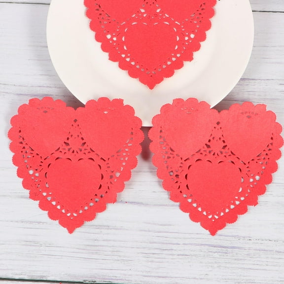 SOPOTUTU Paper Doilies For Serving Trays Paper Doilies Card Paper Table Plate Decorating 100 Sheets