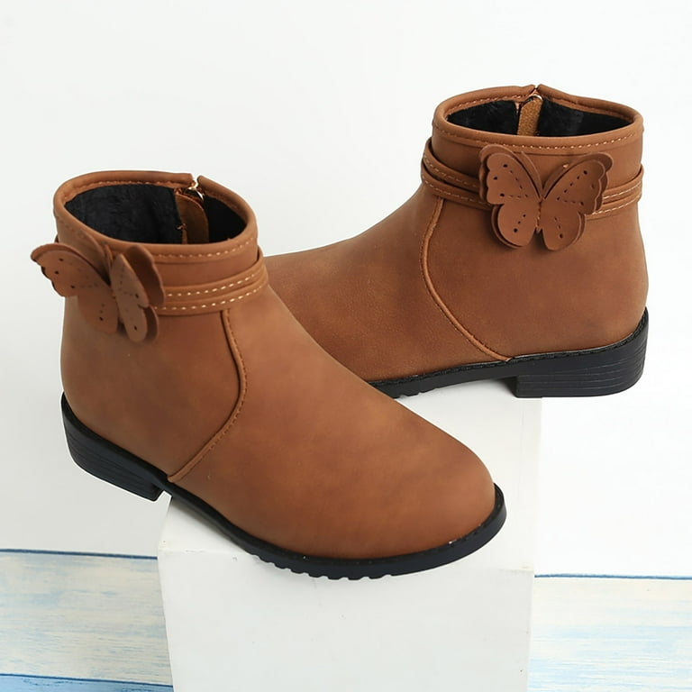 Fuzzy hot sale kids boots