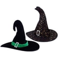 thumbnail image 3 of 2 piezas sombrero de bruja para decoración de Halloween, 3 of 3