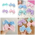 thumbnail image 2 of Handmade Children's Hair Accessory Featuring Bowknot and Mesh Hair Decoration for Sweet Styles Fashion Lovers Wear, 2 of 8