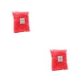 thumbnail image 2 of Relleno de rafia de papel Bewildely Colorido 2piezas Rojo, 2 of 6