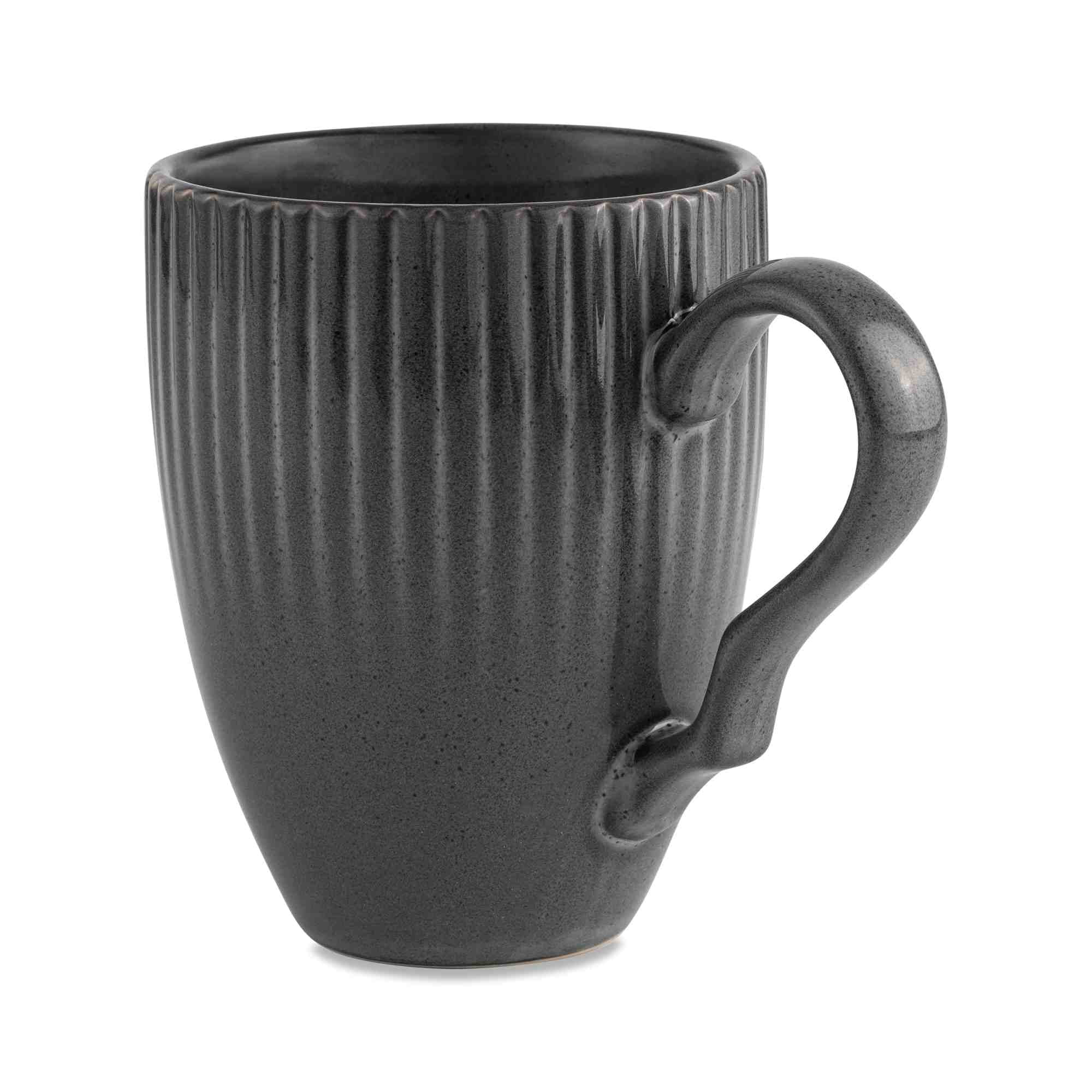 Better Homes & Gardens 13 fl oz Sawyer Grey Ceramic Mug