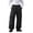 Black #15, variant on Mens Cargo Pants Drawstring Baggy Sweatpants Adjustable Wide Leg Athletic Parachute Pant Lounge Slim Fit Stretch Hiking Work Pants S