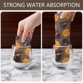thumbnail image 4 of 2 Pcs Funny Kitchen Towels,Halloween Pumpkins and Witch Hats Microfiber Dish Towels,Kitchen Tea Towels,Kitchen Towel Set (18" X 26"), 4 of 7