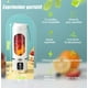 thumbnail image 5 of Batidora Portátil sin Cable,Mini Licuadora, Licuadora de Batidos con 12 Cuchillas, para Batidos y Smoothies,Zumos, Recargable, 450ml Diseño de doble cubierta con asa, 5 of 5