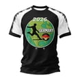 thumbnail image 4 of Men's 2026 Fan Soccer Collection, Patriotic Football Breathable Sportswear XXS-6XL, 4 of 4