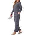 thumbnail image 6 of Cueply 2 Piece Sets for Women Outfits Casual Long Sleeve Lounge Matching Sets Clothing with Pockets, 6 of 9