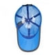 thumbnail image 3 of Gorra de béisbol de malla deportiva informal de secado rápido para hombre, con protección solar, para exteriores, verano (azul real), 3 of 5