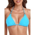 thumbnail image 1 of RELLECIGA Haut de Bikini Triangle pour Femme Maillot de Bain, 1 of 6