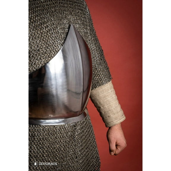 Zeughaus - Half Breastplate 1,6mm Polished (size: Standard )
