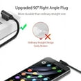 thumbnail image 3 of 3 Pack 90 Degree Right Angle USB-C to USB-A Charger Cable Cord For Samsung Galaxy, 3 of 6