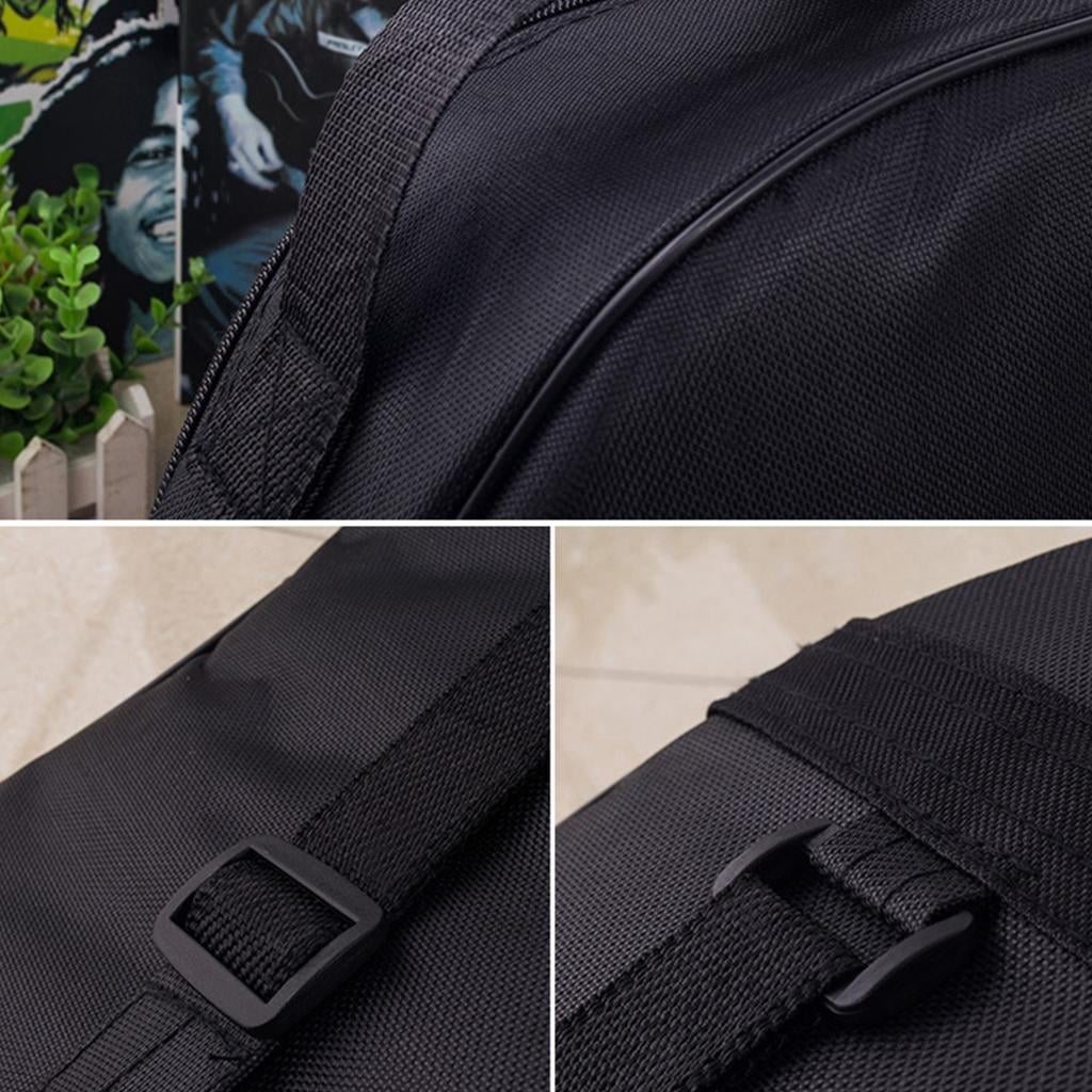 Yihuala Adjustable Shoulder Strap Guitar Case Gigs Bag 40/41inch Acoustic Guitar Carrying Bag Soft Pad Guitar Case Bag Enduring