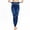 Blue, variant on Jsaierl Faux Jeans for Women High Waist Distressed Denim Pants Casual Loose Stretchy Pull On Denim Trousers Y2k Jegging with Pockets