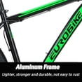 thumbnail image 6 of Eurobike X9 29 in Mountain Bike 21 Speed Bicycle with Disc Brakes for Men Lightweight Aluminum Frame Green, 6 of 7