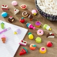 Pen+Gear 3D Eraser Pals, Treats Theme, 25 Count, Multicolor