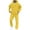 Yellow#men's tracksuits 2 piece set, variant on Eryao Sweat Pants And Hoodie Set Men 2 Piece Fall Winter Zip Up Shirt & Wide Leg Pant Sweatsuit Set Casual Workout Athletic Outfits Yellow,S