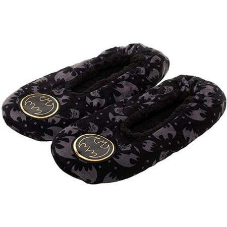 

Batman Signal Womens Cozy Slipper Socks DC Comics Licensed (Small-Medium)