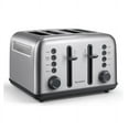 thumbnail image 2 of BUYDEEM DT640 4-Slice Toaster, Extra Wide Slots.7-Shade Settings (Stainless Steel), 2 of 8