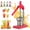 Red, variant on Cast Iron Juicer Hand Press, Manual Juicer Hand Press, Heavy Duty Countertop Lime Citrus Crush Machine for Fresh Lemonade Orange Juice, Easy to Clean, Home and Kitchen (Orange)