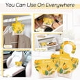 thumbnail image 3 of 18 Pack Lemon Scented Sachet Bags for Drawer and Closet - Air Fresheners Home & Closet, Long-Lasting Hanging Fragrance Wardrobes, Cars, Storage, Deodorizer Smell Goods House, 3 of 4