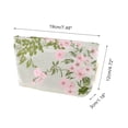 thumbnail image 2 of Unique Bargains 1 Pc Portable Cherry Blossom Makeup Bag Polyester Green Medium, 2 of 5