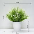 thumbnail image 7 of Small Fake Plants 4 Packs Artificial Faux Plants in Pots for Home Office Bedroom Living Room Decor, 7 of 7