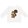 thumbnail image 3 of Inktastic Squirrel Boys or Girls Long Sleeve Toddler T-Shirt, 3 of 5
