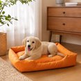 thumbnail image 4 of Linnome Cozy Oxford Cloth Pet Bed Water-Repellent Warm - All-Season Non-Stick Hair Cat Dog Bed with Grip Dots - Waterproof Fabric Pet Cushion for Indoor Small Cats Dogs, 4 of 7
