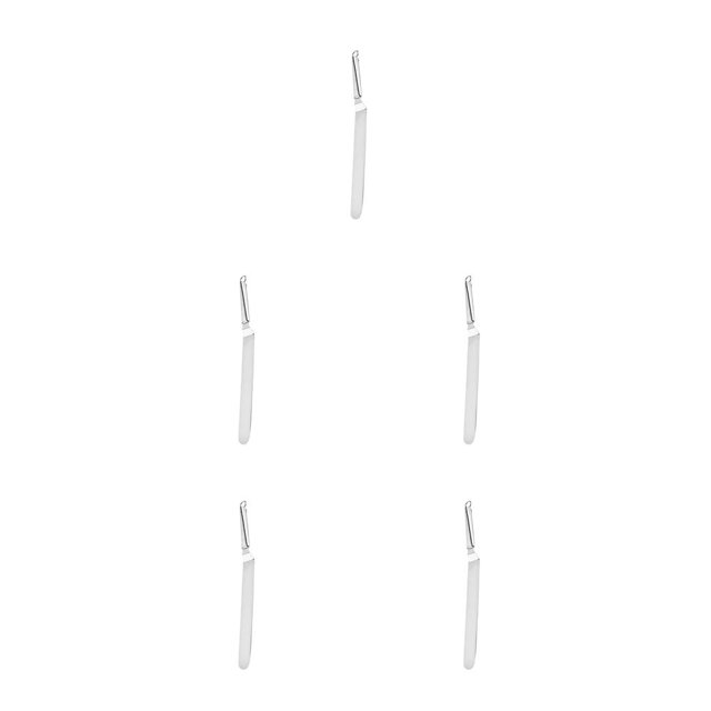 Cateissary Espátula para crema de acero inoxidable de 6/8/10 pulgadas para pasteles, herramientas de decoración de pasteles DIY, utensilios de Type2 NO2