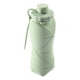 thumbnail image 1 of Botella de agua plegable portátil de silicona de 600 ml para té al aire libre, 1 of 8