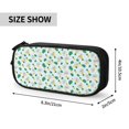 thumbnail image 4 of Vsdgher Pineapple Print Large Capacity Pencil Case Pouch with Zipper, Portable Aesthetic Big Capacity Pencil Cases Pen Office Travel Stationery Bag, 4 of 7